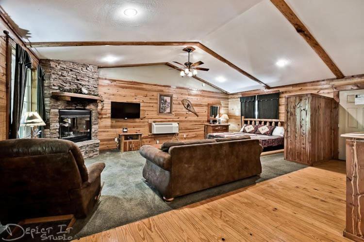 Secluded 2 Story Cabin Pool Wifi Smart Tvs Villa Eureka Springs Eksteriør billede